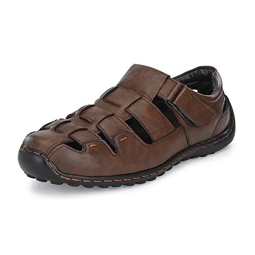 Fisherman Adjustable Sporty Summer Closed Comfortable Toe Sandals