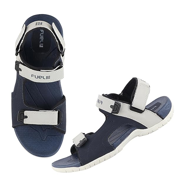 FUEL Sandals & Floaters for Mens & Boys Comfortable & Lightweight Dailywear, Anti-Skid Flexible & Breathable for Running, Walking Stylish Casual Sandal for Outdoor Footwear For Gents